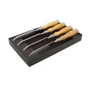 NAREX CZECH REPUBLIC Set of Mortise Chisels, RICHTER 4 pcs set - Brand New