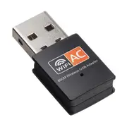 600Mbps USB WiFi Wireless Dongle AC600 Lan Network Adapter 5GHz 2.4GHz