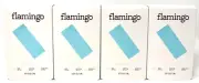 (4) Flamingo Face Wax Kit New In Packaging Strips Calming Serum Post-Wax Cloths