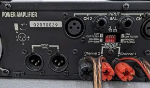 高點舞台音響 二手 中古 後級 品牌 : unika 型號 : DCA-1100 後級擴大機  ．高效能大功率環形變壓器