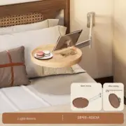 Wall Mounted Table Foldable Small Tea round Tables Living Room Space Saving Floa