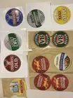 12 Different beer tap decals. New. See Photos.Carlton ,VB, Tooheys, Reschs, Old
