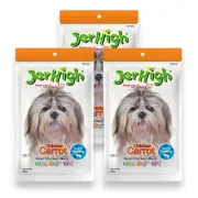 Jerhigh dog snack carrot stick chicken-based healthy treat high nutrients 3x60g
