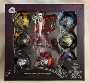 Disney The Nightmare Before Christmas Ornament ball Set and Tree Topper Star