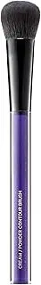 Kevyn Aucoin Cream & Powder Contour Brush: Use on cream & powder makeup formulas. Compact round brush head with tapered edges adapts to your face's natural curves for seamless sculpting and defining.