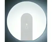 USB Rechargeable Motion Sensor LED Room Night Light - White Lamp / White Light