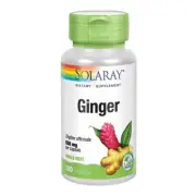 Ginger Root 100 Caps By Solaray
