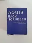Aquis Back Scrubber Exfoliating Loofah With Handles NEW IN BOX