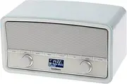Goodmans Digital & FM Radio with Bluetooth Streaming in Sky Blue