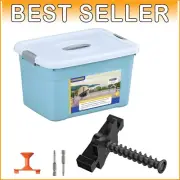Effortless Installation Hidden Deck Fasteners - 1000 Count for Composite Decking