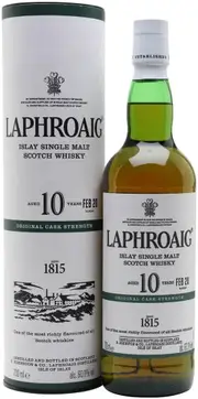 Laphroaig 10 Year Old Cask Strength Islay Single Malt Whisky 700ml