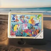 Real Wood Robotime Hands Craft Daughter of the Sea 24 Piece Jigsaw Puzzle DY2403
