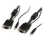 StarTech Make VGA video and audio connections using a single, high quality cable MXTHQMM15MA