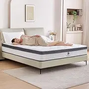 [Caopu] Hybrid Mattress in a Box, Full Size Queen Size King Mattress (Multi, Queen, 10, Inches)