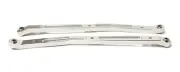 Racers Edge RCE1867S 1 10 Yeti Aluminum Rear Upper Links (pr.) Silver