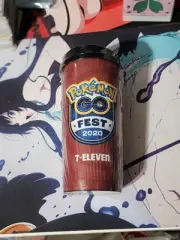 Pokemon GO Fest 2020 Reusable Coffee Cup 711 Exclusive Brand New Team Valor