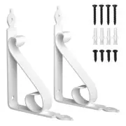 Decorative Shelf BracketsWall Mounted Floating Shelf Bracket for DIY Open She...
