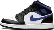 [Nike] Big Kid's Jordan 1 Mid Game Royal White/Racer Blue-Black (554725 140) - 4.5