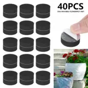 40X Non-slip Invisible Rubber Plant Flower Pot Feet Garden Plant Pot Feet Pa]