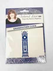 TATTERED LACE- GRANDFATHER CLOCK - D295 - BRAND NEW
