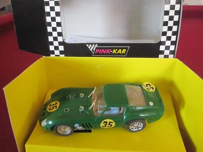 Rare ..1/32 Ferrari 250 GTO Daytona 1964 Pink Kar ..Scalextric Slot Car