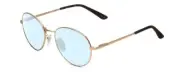 Smith Optics Prep Unisex Round Multi-Focus Lens Blue Light Eyeglasses Gold 53 mm