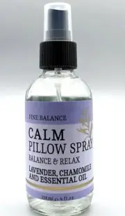 Fine Balance CALM Lavender Chamomile & Essential Oil Pillow Spray 4 fl oz