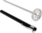 AH2 Instant Read Small 1-Inch Dial Thermometer Fahrenheit Protective Sheath Shat