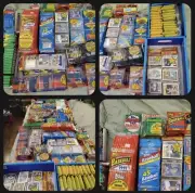 Custom Baseball Cards, Packs, Memorabilia Bundles 1919-2000 Topps Donruss Fleer