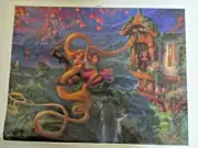 Thomas Kinkade Disney's Tangled 500 Piece Puzzle Boxless 18 x 14