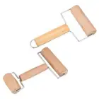 2Pcs Wood Fondant Rolling Stick Wood Fondant Rolling Pin Dowel Rolling Pin