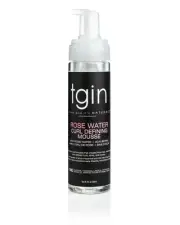 tgin Rose Water Defining Mousse for Natural hair - Curls - Waves - Low Porosity