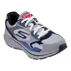 SKECHERS MENS GO RUN CONSISTENT 2.0 RETRO JOGGER Grey Light Medium Blue 11.5 D