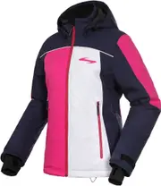 Sinisalo Tekla Ladies Snowmobile Jacket, black-pink, Size 42 for Women Black Pink