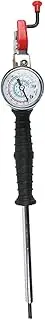 Hand-Cranked Tires - Hand-Cranked Tires Inflator, 0-220Psi High-Pressure Air Nozzle Adapter with Gauge | Inflator Quick Inflation Pole for car, Trucks, Motorcycles, Pickups, Heavy-Duty Pump Tool
