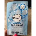 BALEA TUCHMASKE AQUA 面膜含透明質酸和藻類提取物(BALEA TUCHMASKE AQUA,1 ST