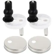 Toilet Seat Accessories Hinge Fittings Fixing Kit Quick-release Hinges Fixings