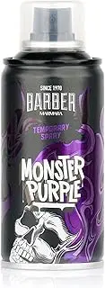 Barber Marmara Temporary Hair Colour Spray Monster Purple 150ml