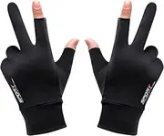 Sunblock Gloves | 2 Cut Fingers UV Protection Gloves for Men Women - Flexible Touchscreen Gloves for Fishing Running Hiking Cycling Jmedic