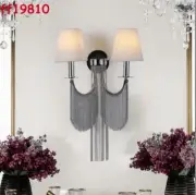 Modern Luxury Fringe Wall Lamp Italian Retro Tassel Wall Lights With Shades