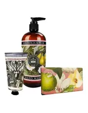 [English Soap Company] Royal Kew Gardens - Magnolia & Pear Hand Cream, Soap & Wash Bundle