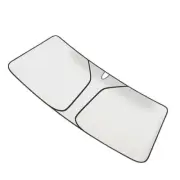 Foldable Car Sun Shade Windshield Visor UV Umbrella Front Window Cover Protector (for: Audi)