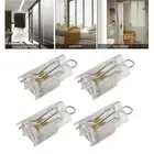 4Pcs Cord Lock Mechanism Roman Shade Window Blind Lock Spare Parts Roman and