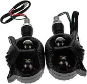 SOESFOUFU 1 Pair Turn Signal Accessories Security Daytime Signals Daytime Running Lamp Light Lights Led Indicator Motorcycle Owl Spotlights Atv Led Headlights Plastic Black