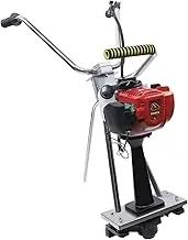 4-Stroke Power Screed,Gas Concrete Power Screed,Commercial Power Screed Vibrating Screed Power Unit Low Fuel Consumption Wet,Concrete Vibrator for Vibrating Cement Concrete Pavement