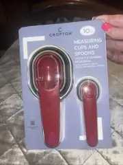 Crofton 10pc Set Measuring Cups And Spoons
