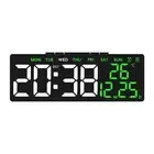 Modern Digital Alarm Clock with Timer and Adjustable Brightness Levels