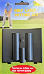 Golf Buddy Laser Putting Aid Teaches to keep your head still while Putting