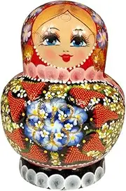 Matryoshka Russian Nesting Dolls15 Pieces Nesting Doll Handmade Wooden Russian Matryoshka Set Painted Birthday Wedding Gift Happy Gift