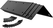 BESPORTBLE 4 Set Metal Raised Garden Bed Corner Brackets Durable Shape Corner Holders for Furniture Shelving and Desktops Easy to Install with Stable Load Bearing Features